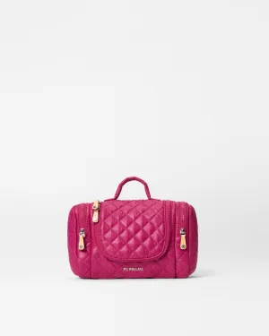 Raspberry Hanging Travel Cosmetic