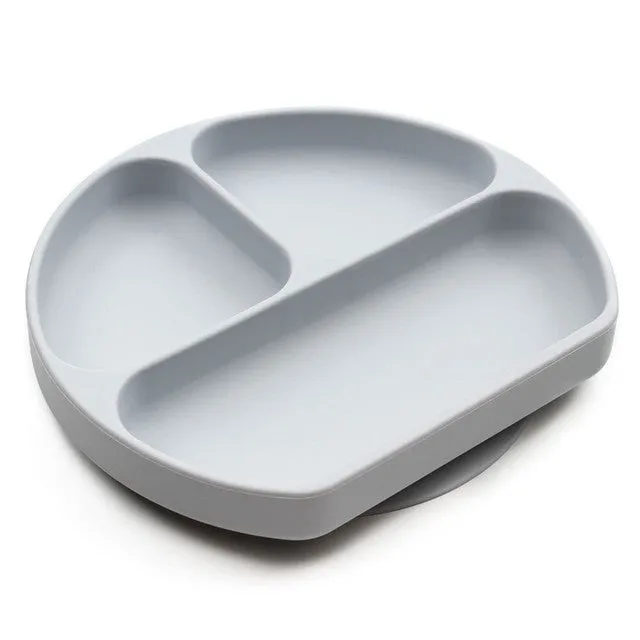 Silicone Grip Dish VARIOUS COLOURS
