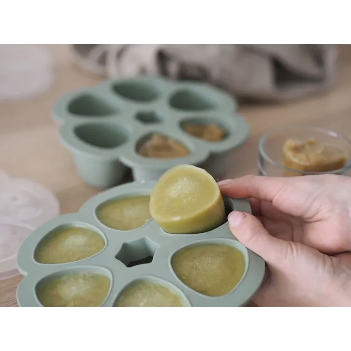 Silicone multiportions 6 x 150ml - Sage Green