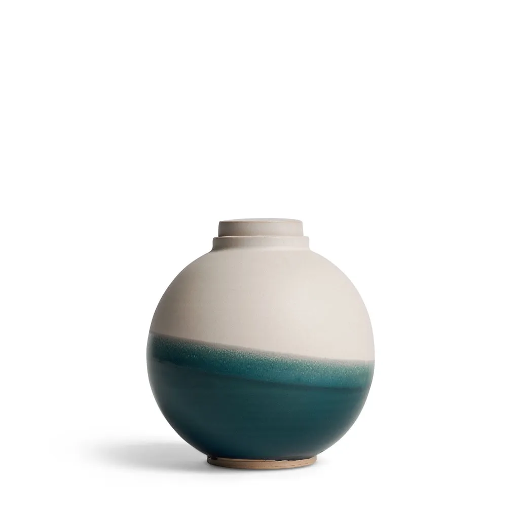 SMALL - Ceramic Urn - Solstice X Terra Noir MOON