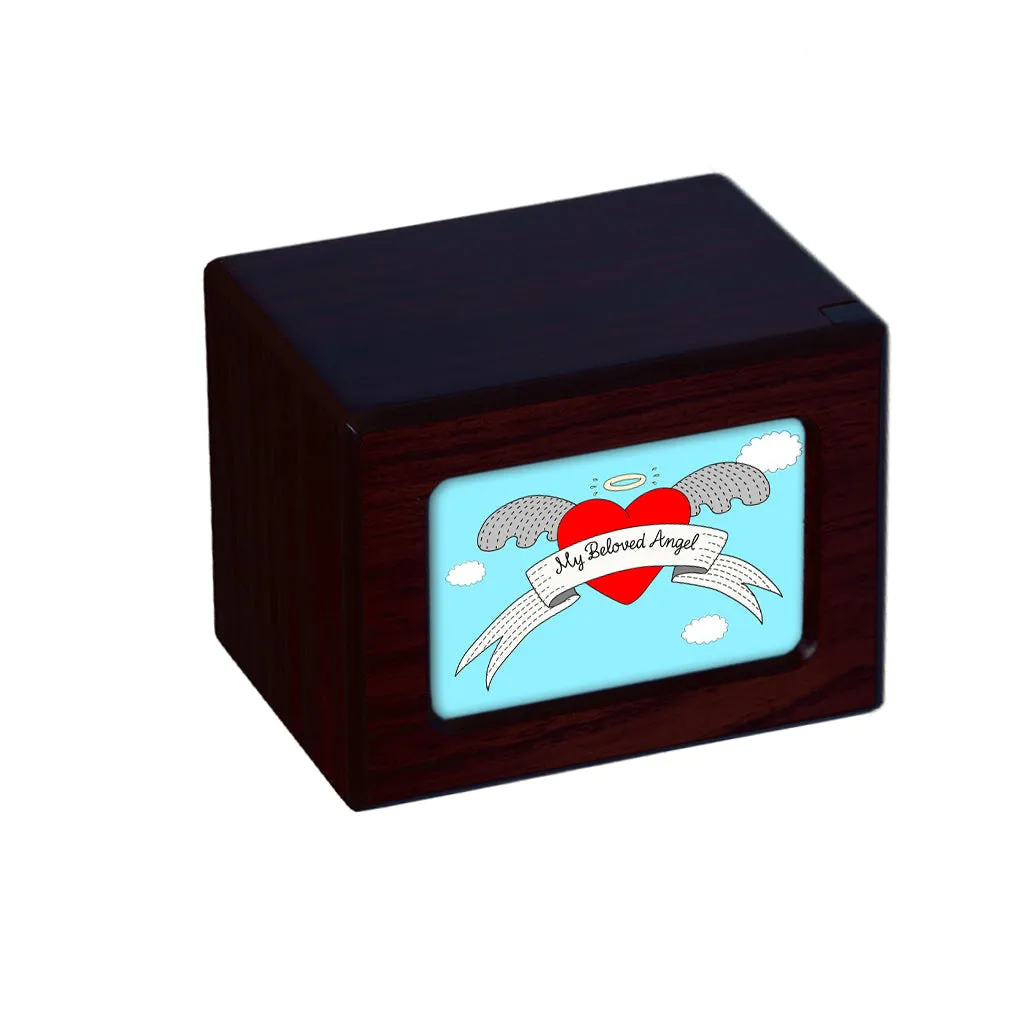 SMALL PY06 Photo Frame Urn -  My Beloved Angel