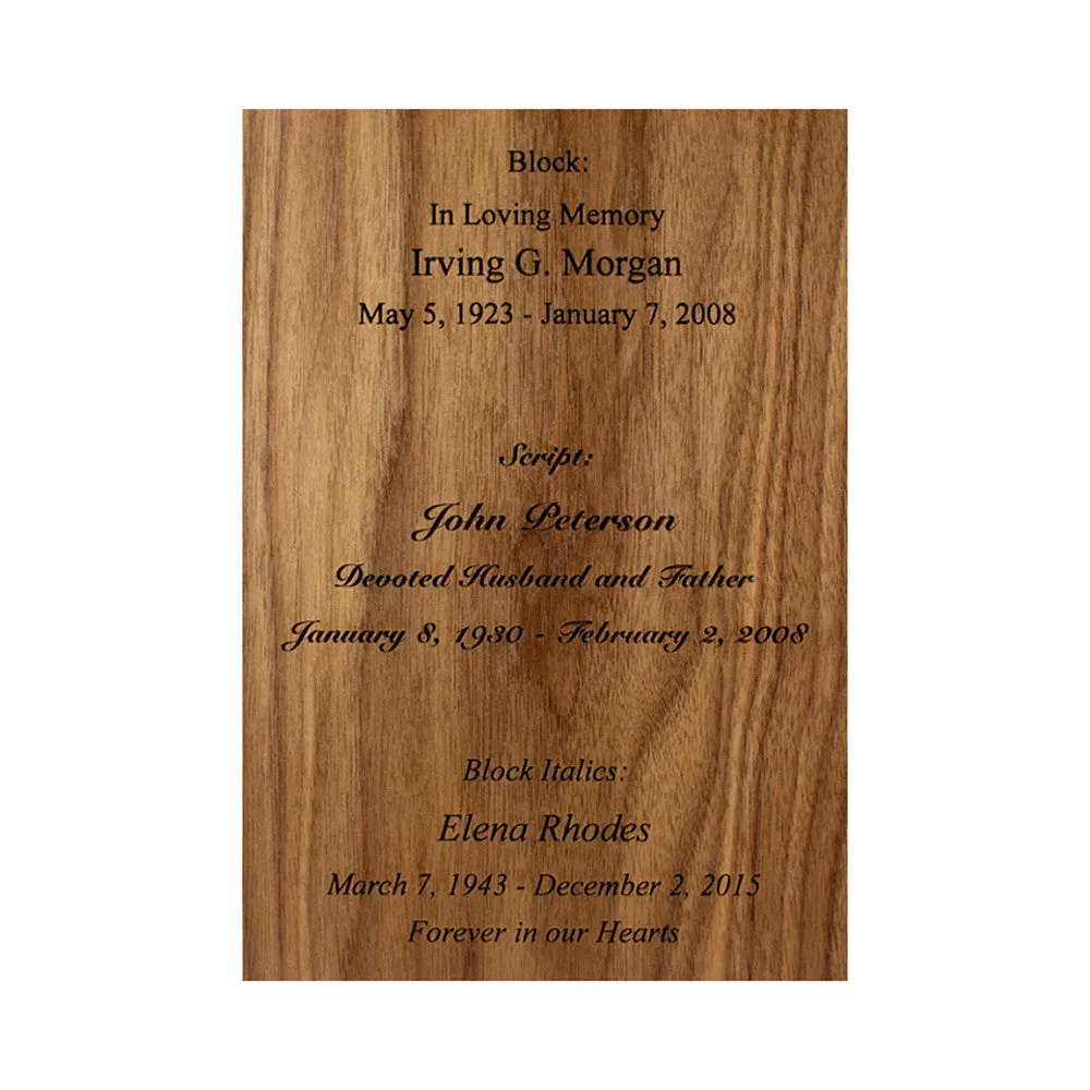 Soaring Eagle Wooden Cremation Urn