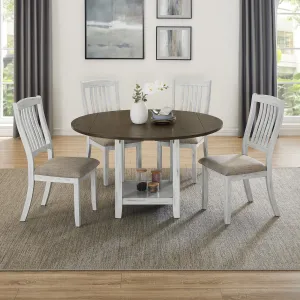 Streamdale Folding Table: Seats 4, Storage, Space-Saving, Expandable