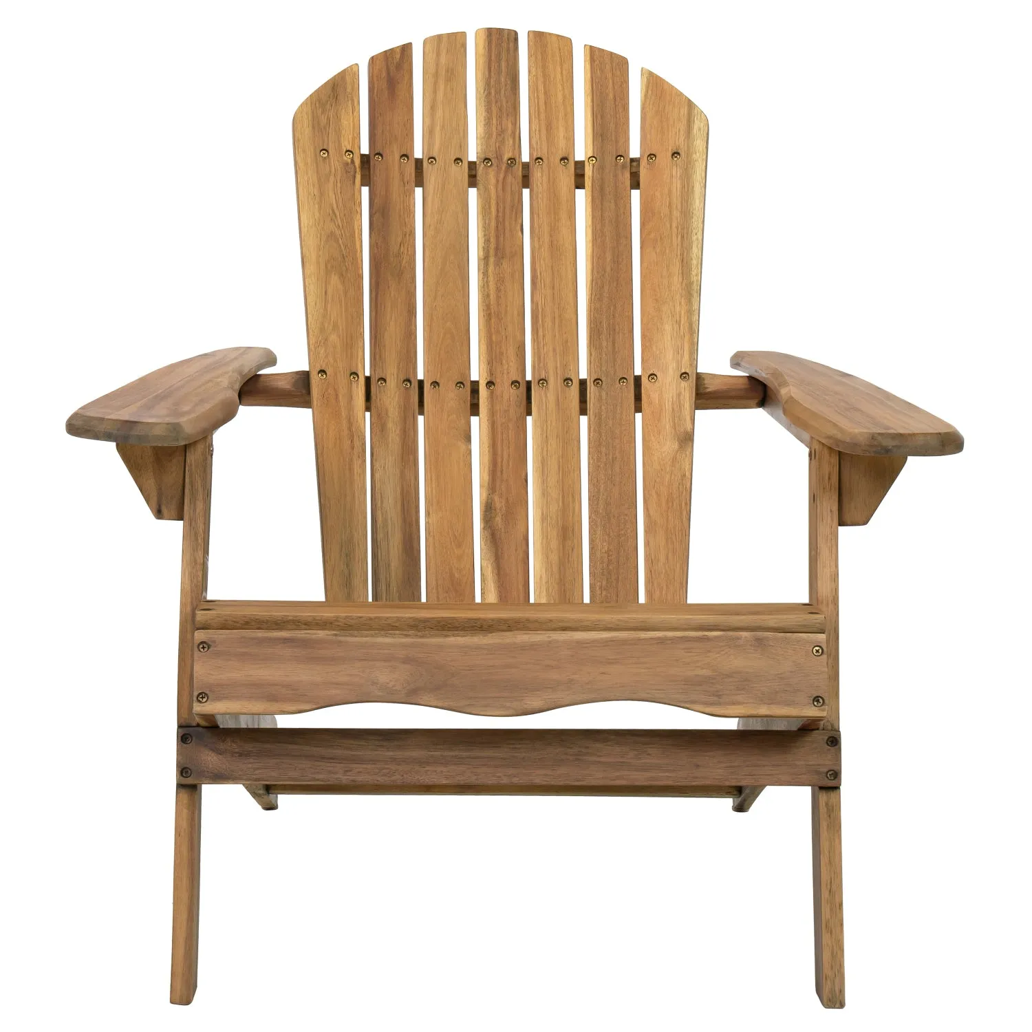 Streamdale Rustic Acacia Folding Adirondack Chair