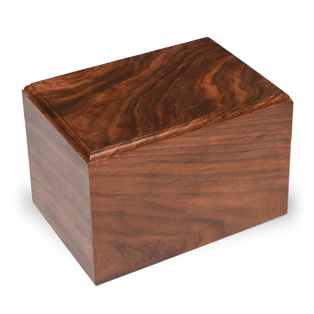 TC - Rosewood Urn  -2705-  Bevel Edge
