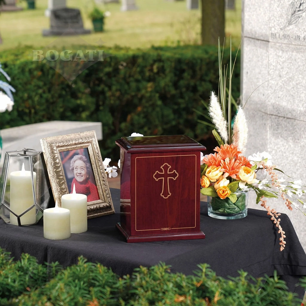 TC Howard Miller Wooden Urn - Hope Series