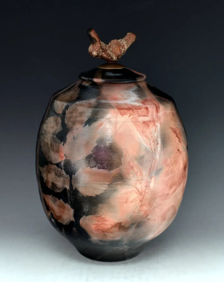 Trumpet - Saggar Burnished Fired Urn 289