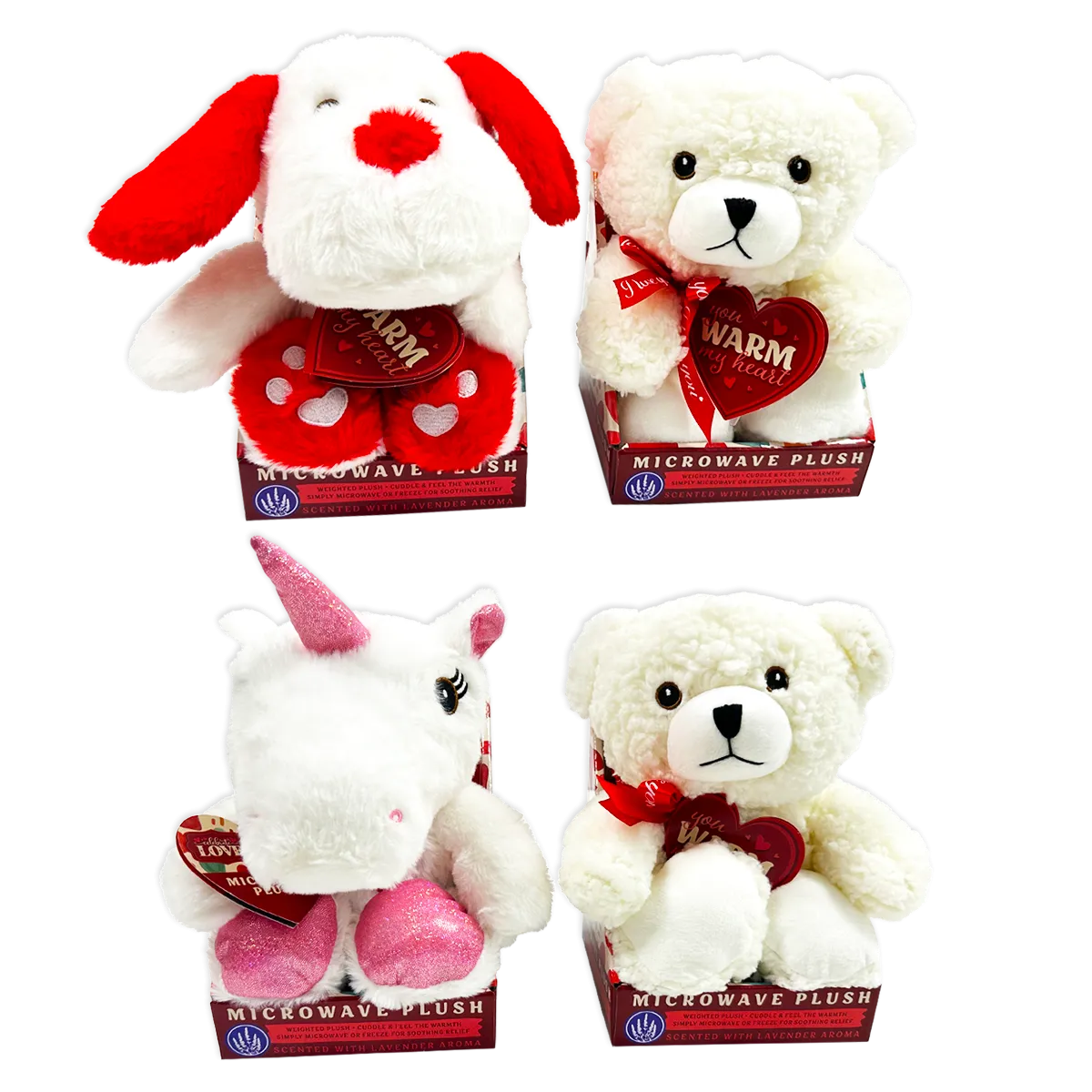 Valentine's Day Glass and Gift Assortment Floor Display - 57 Pieces Per Retail Ready Display 88573
