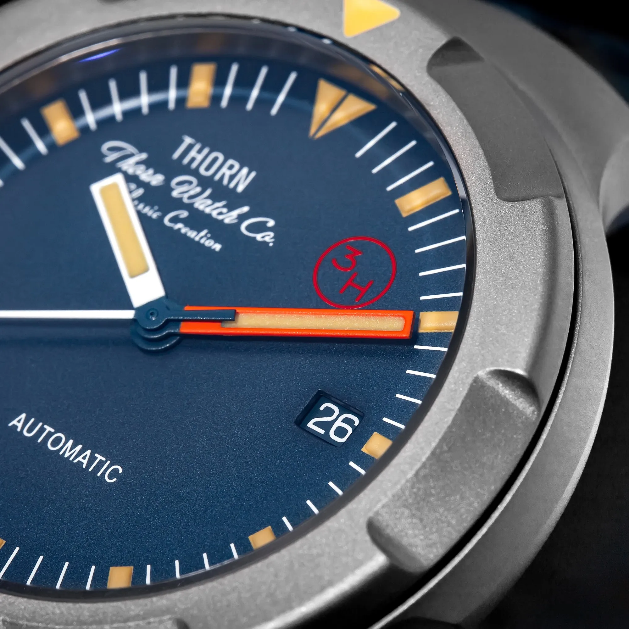 ★Weekly Deals★Thorn T011 Titanium Vintage Men Watch