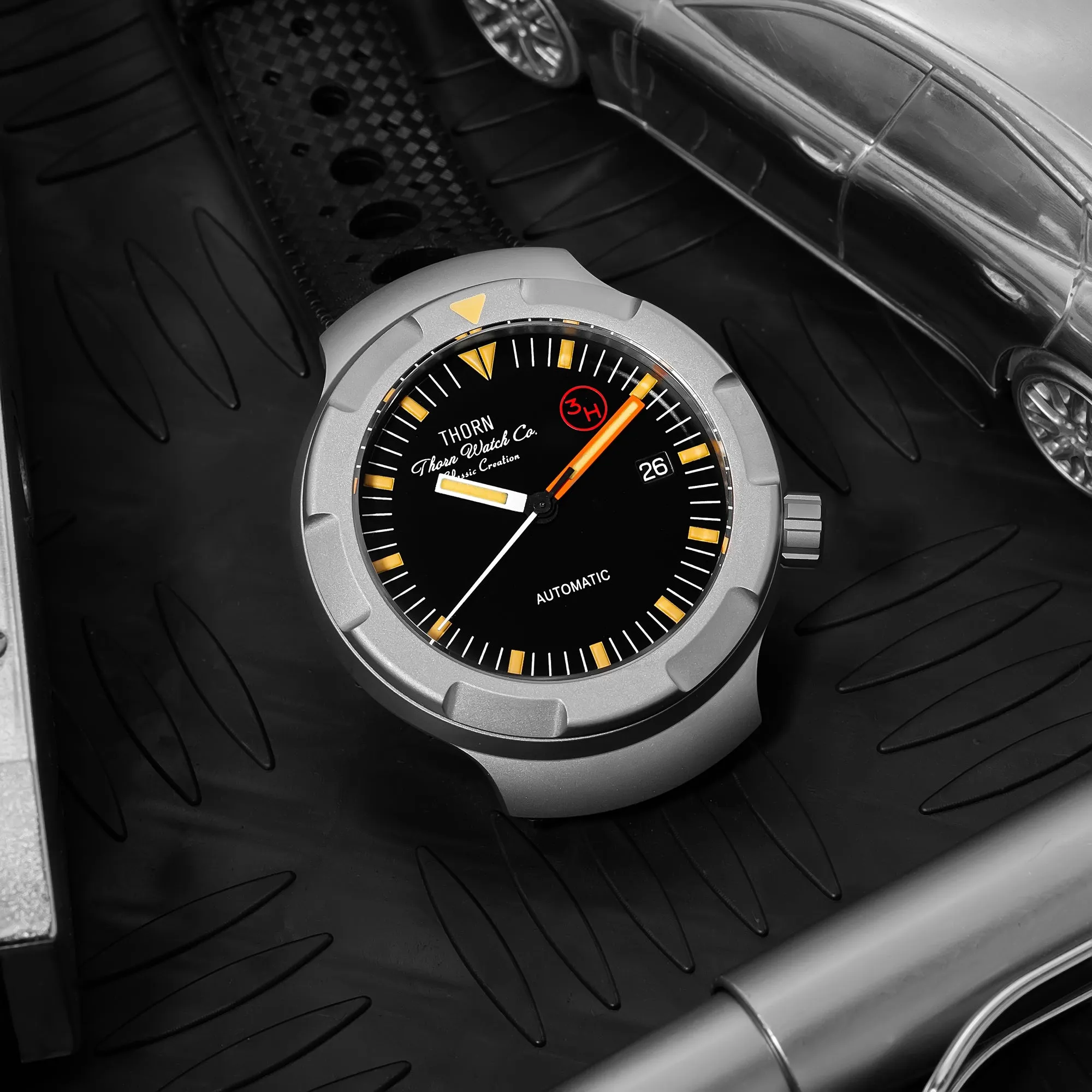 ★Weekly Deals★Thorn T011 Titanium Vintage Men Watch