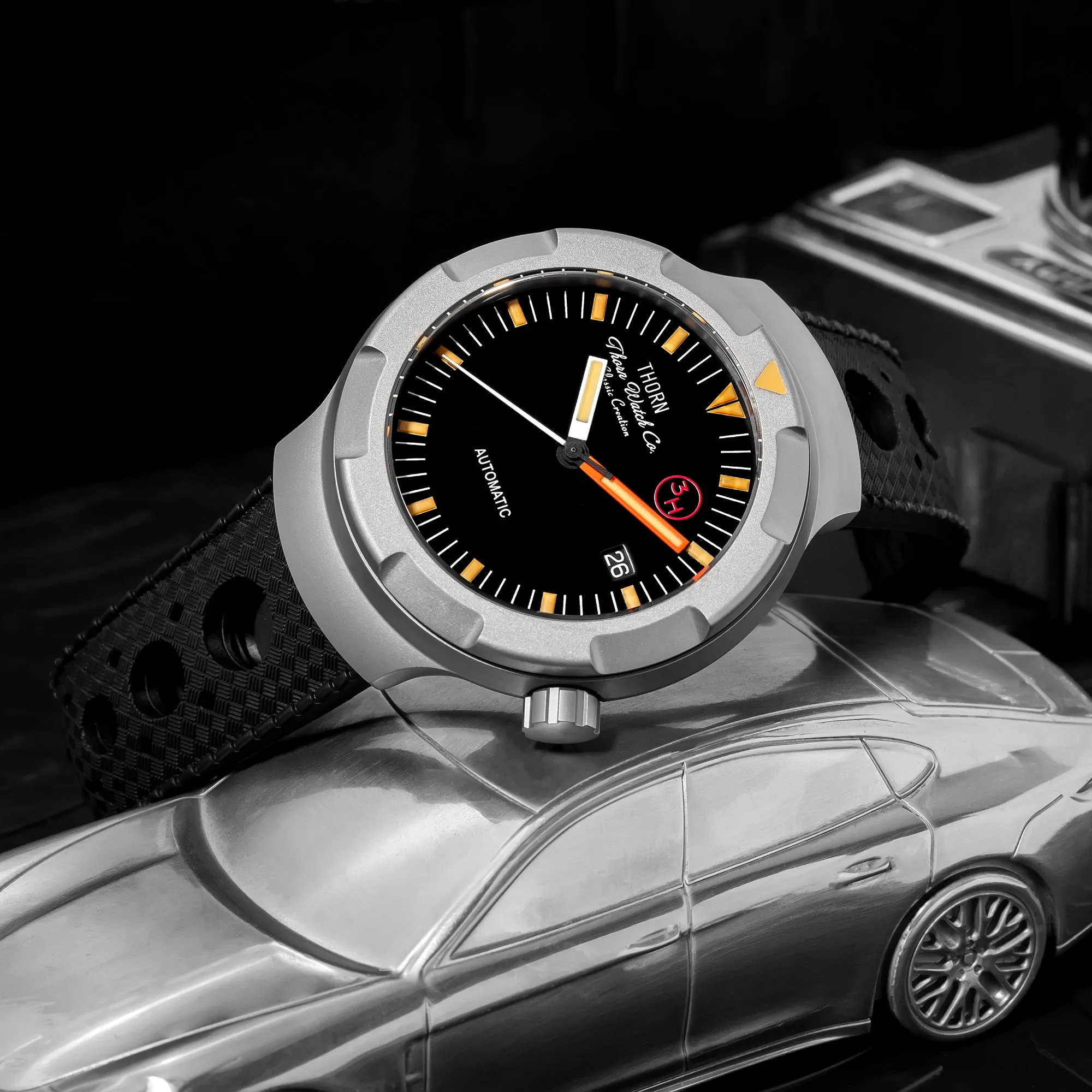★Weekly Deals★Thorn T011 Titanium Vintage Men Watch