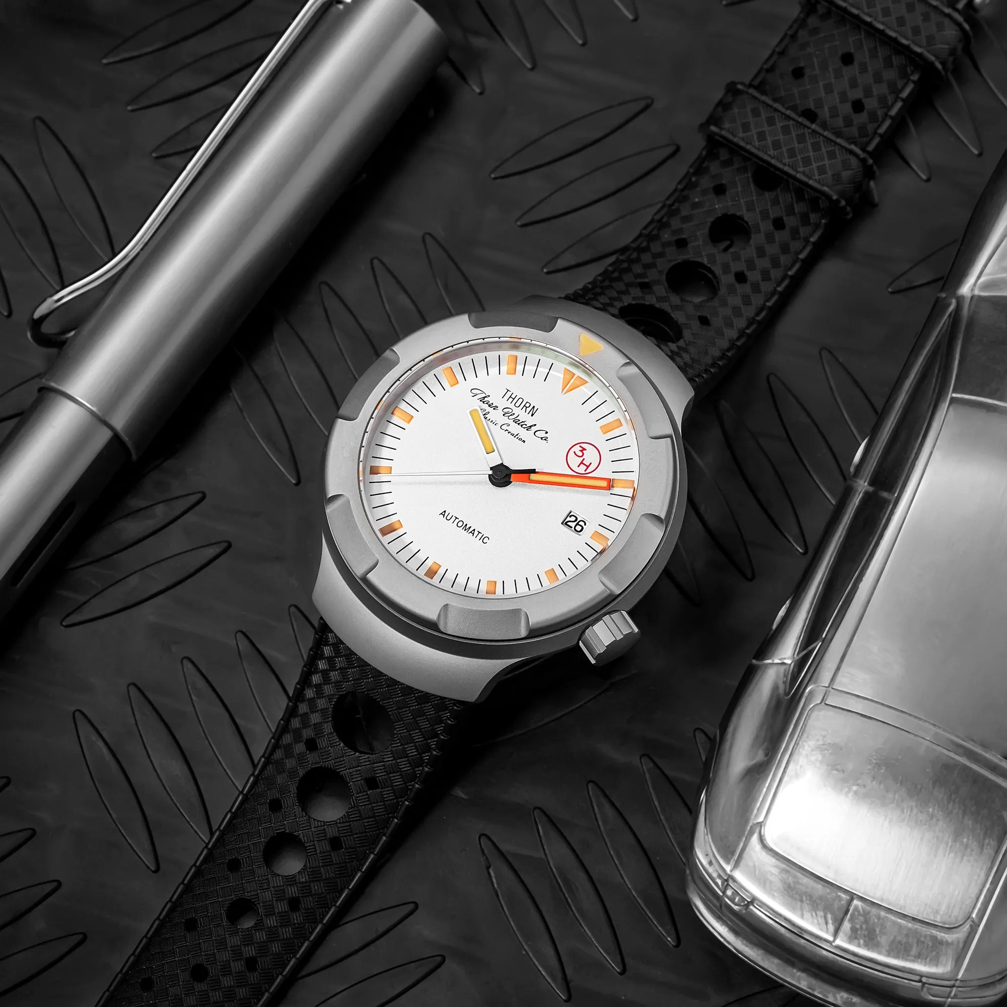 ★Weekly Deals★Thorn T011 Titanium Vintage Men Watch