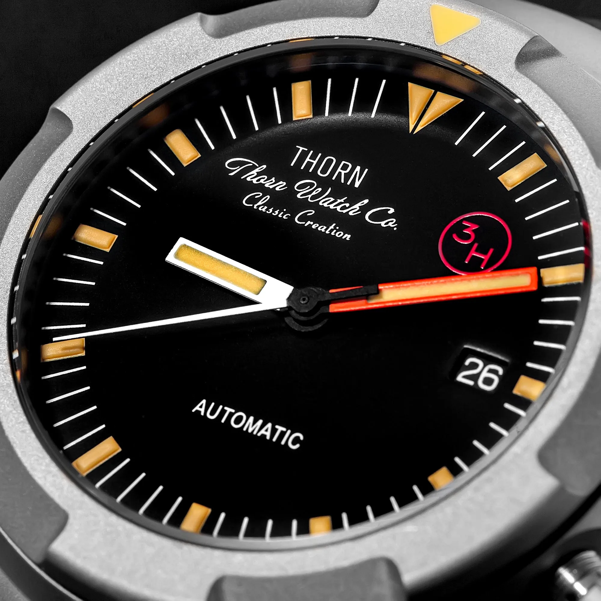 ★Weekly Deals★Thorn T011 Titanium Vintage Men Watch
