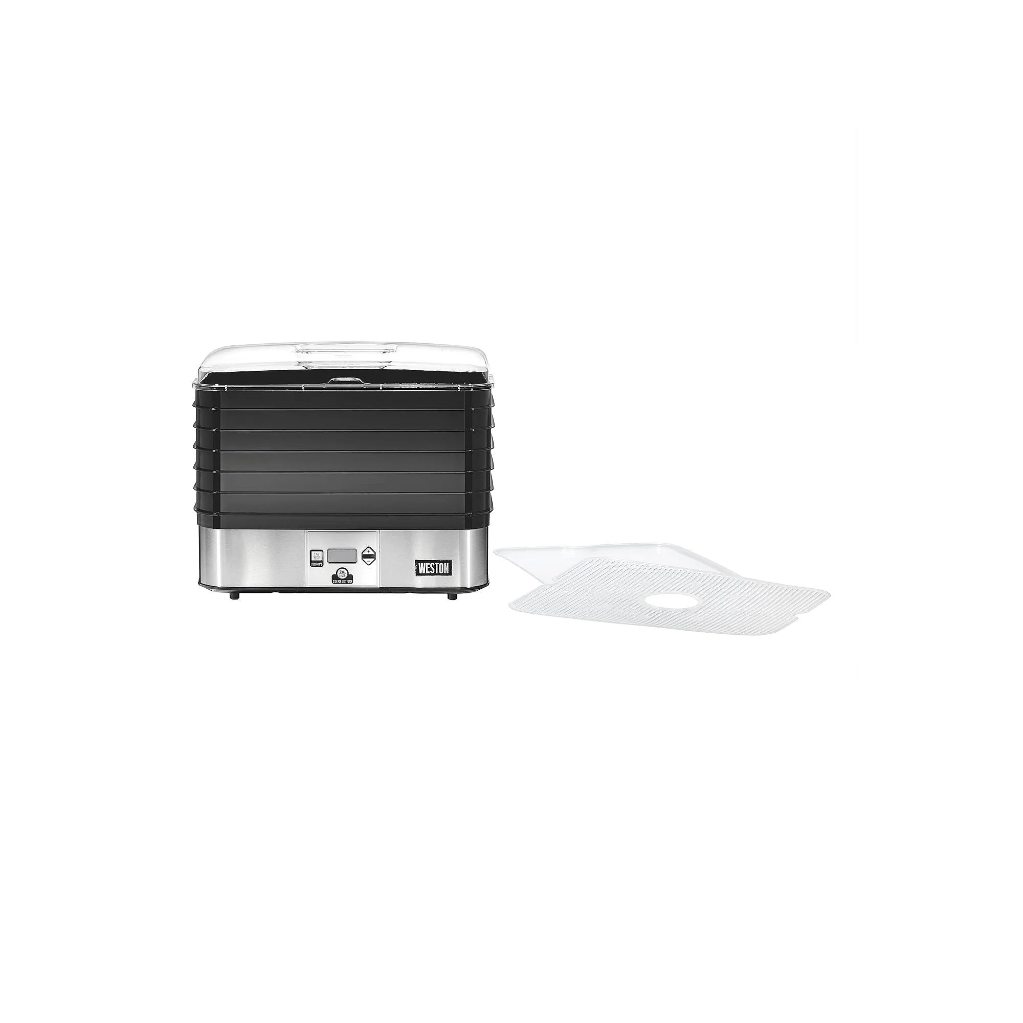 Weston 6 Tray Digital Dehydrator Plus 75-0450-W - BLACK ONE SIZE
